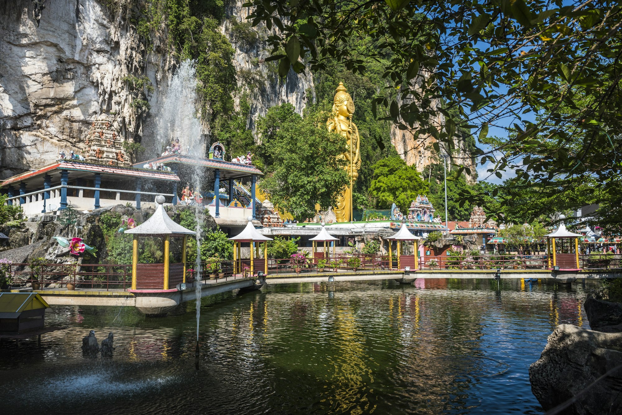 Batu Caves entrance, Kuala Lumpur, Malaysia, Southeast Asia