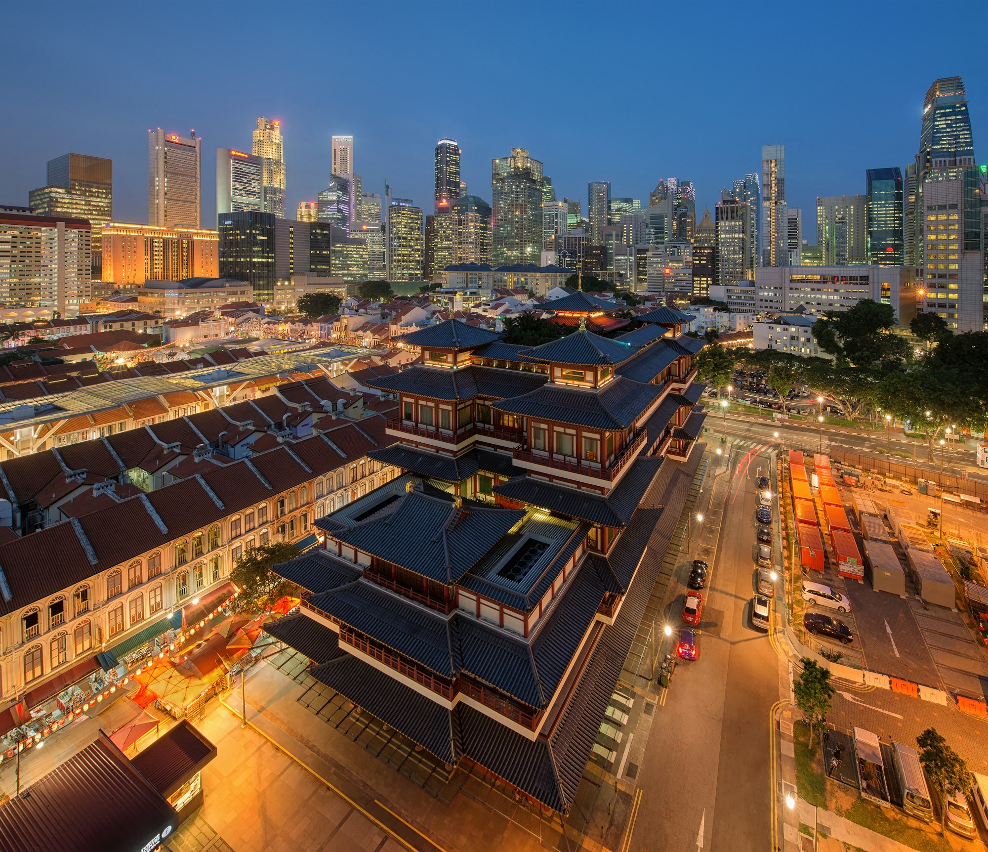 Buddha Tooth Relic, China town, Singapore