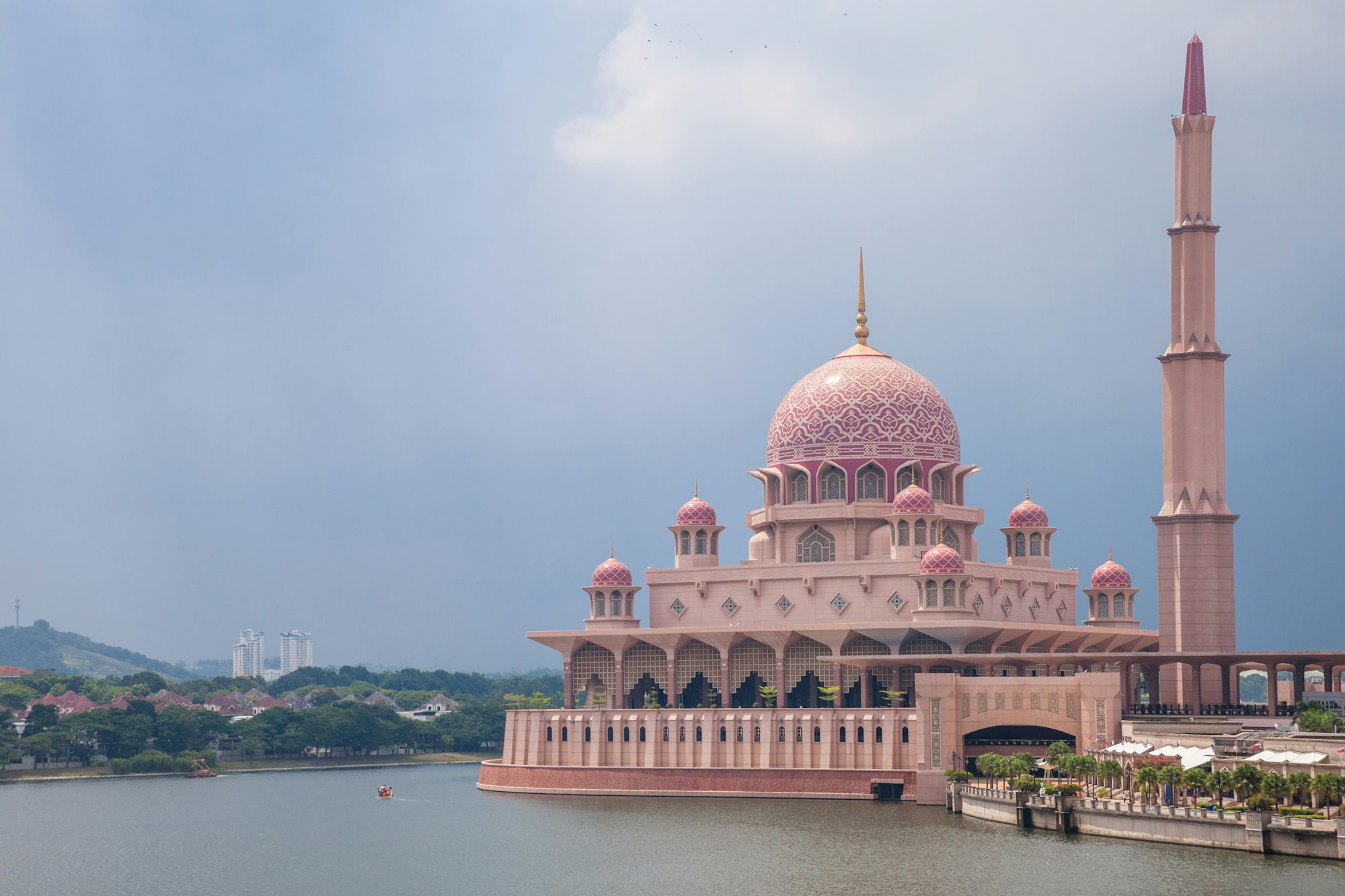 Pink Mosque in Putrajaya, Malaysia