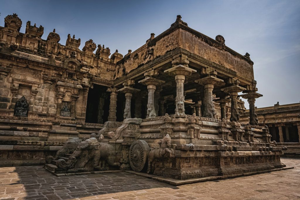 Shri Airavatesvara Temple is a Hindu temple located in Dharasuram, Kumbakonam, Tamil Nadu.