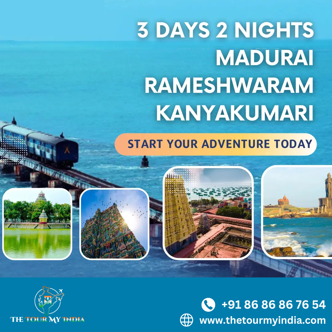 3 Days 2 Nights Madurai Rameshwaram Kanyakumari Tour Packages