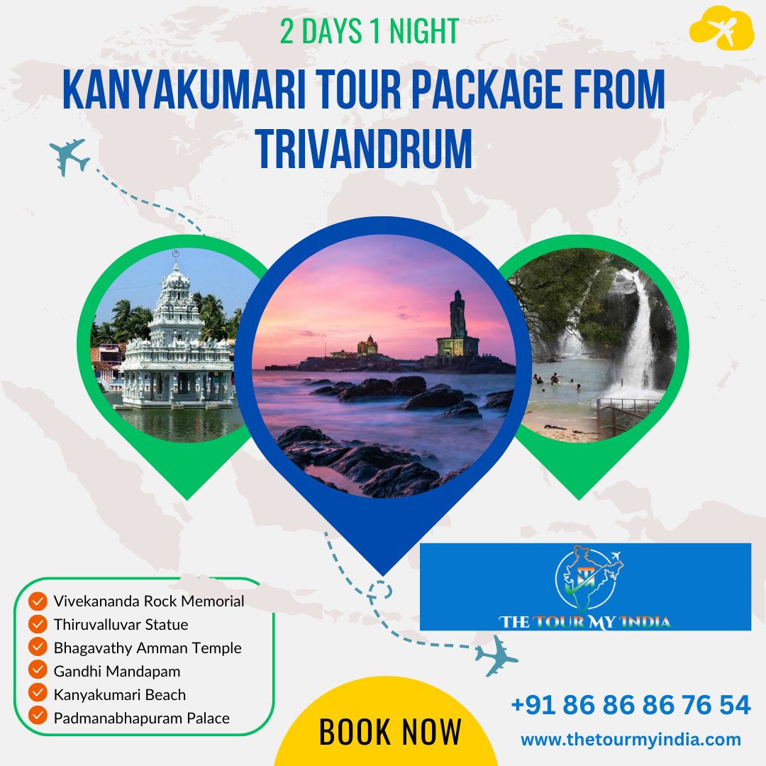 Two Days Kanyakumari Tour Package from Trivandrum