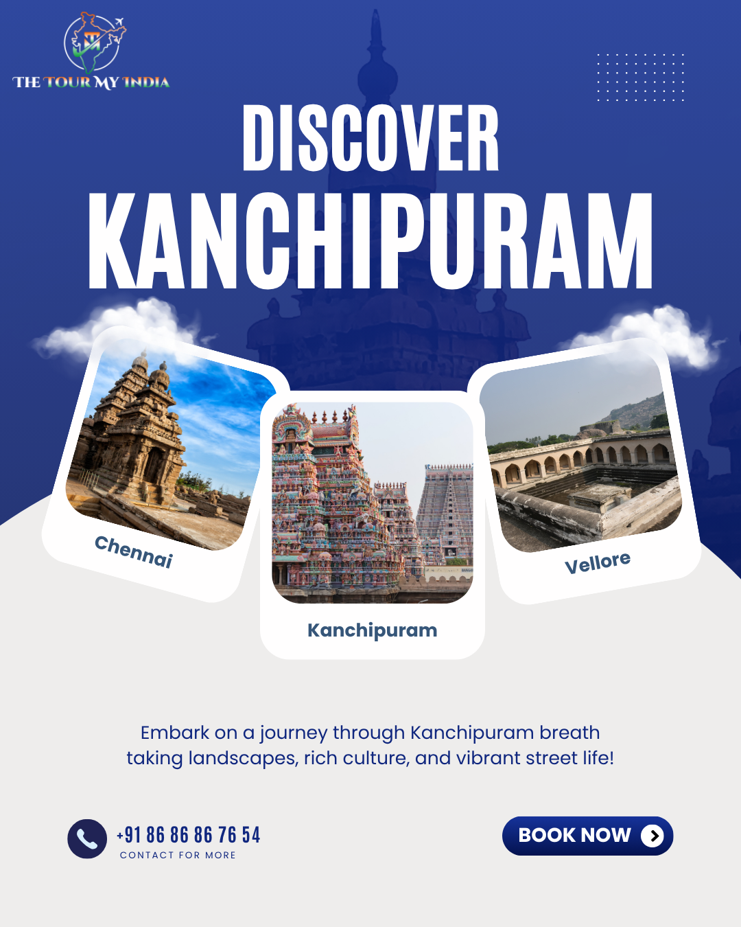 Kanchipuram Vellore Divya Desam Tour Packages from Chennai