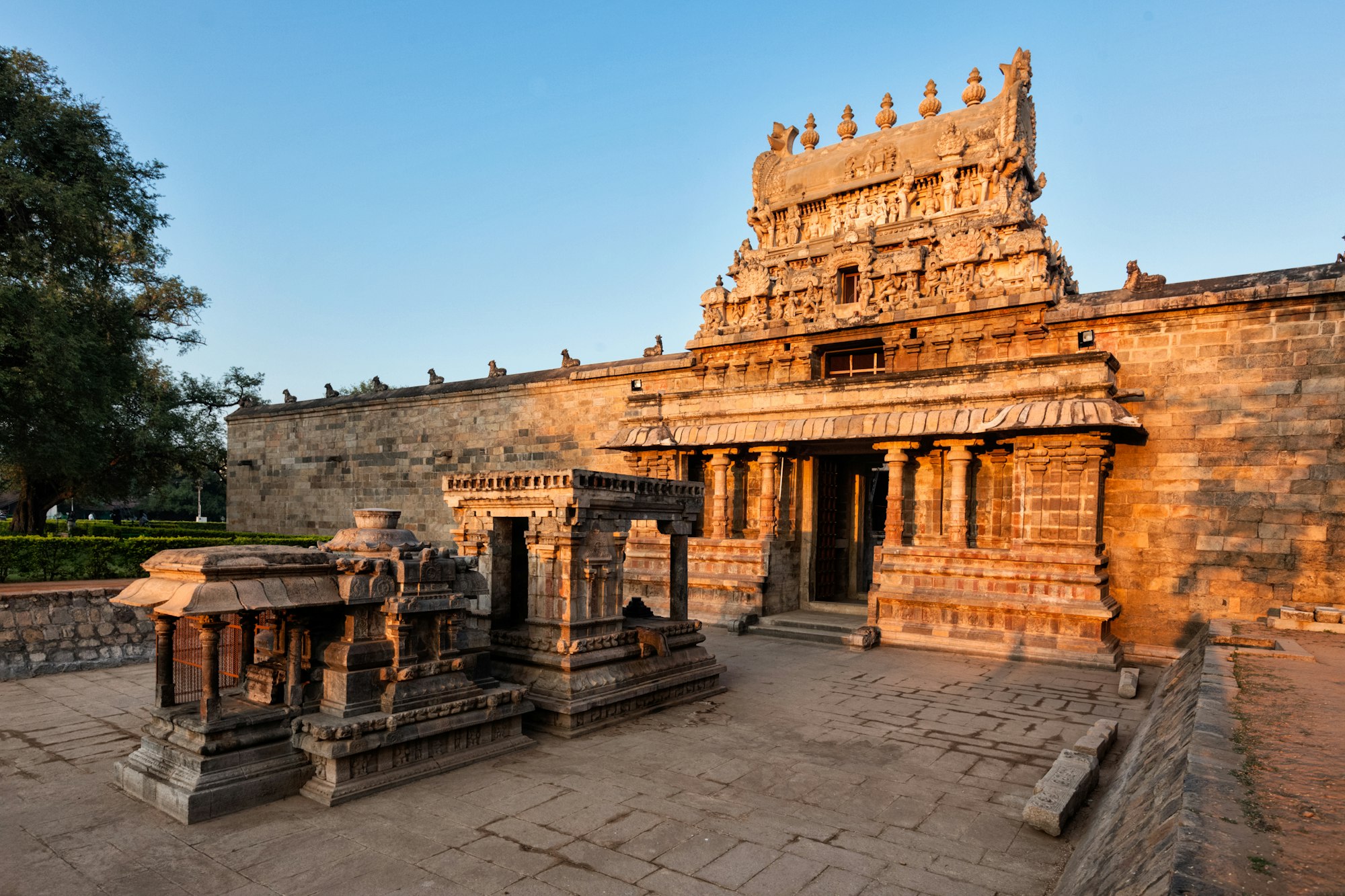 Entrance gopura (tower) of Airavatesvara Temple, Darasuram