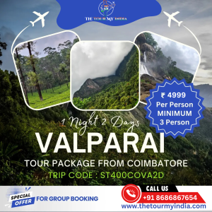 1 Night 2 Days Valparai Tour Package From Coimbatore